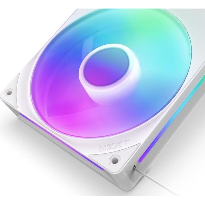 Ventilateurs auxiliaires NZXT F240 RGB Core 240 mm blanc