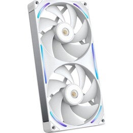 NZXT F280X 280mm 2400 RPM RGB Branco 2x140mm Ventilador Auxiliar