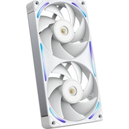 NZXT F240X 240mm 3100 RPM RGB White Dual Fan Supplementary Fan