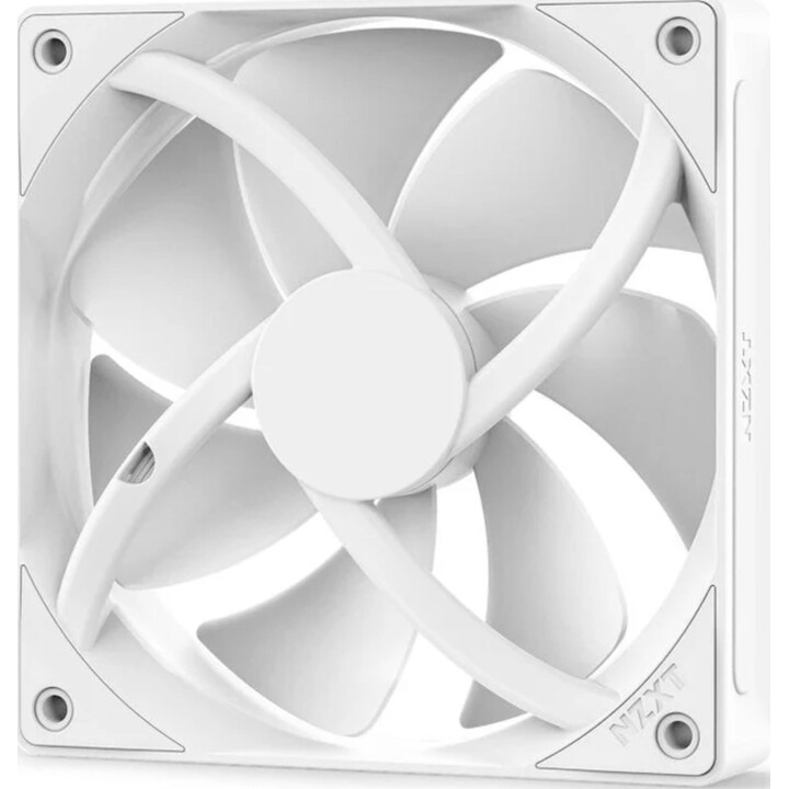 NZXT F120P, White Case Fan, 500 RPM - 2000 RPM, 30 dB