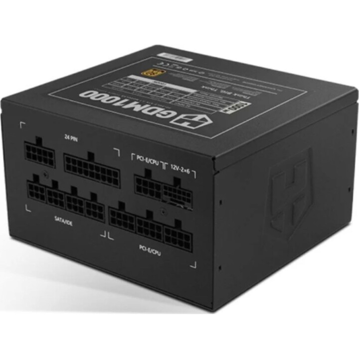 Alimentation NOX 1 000 W, certifiée 80+ Gold, Hummer GDM Modular ATX