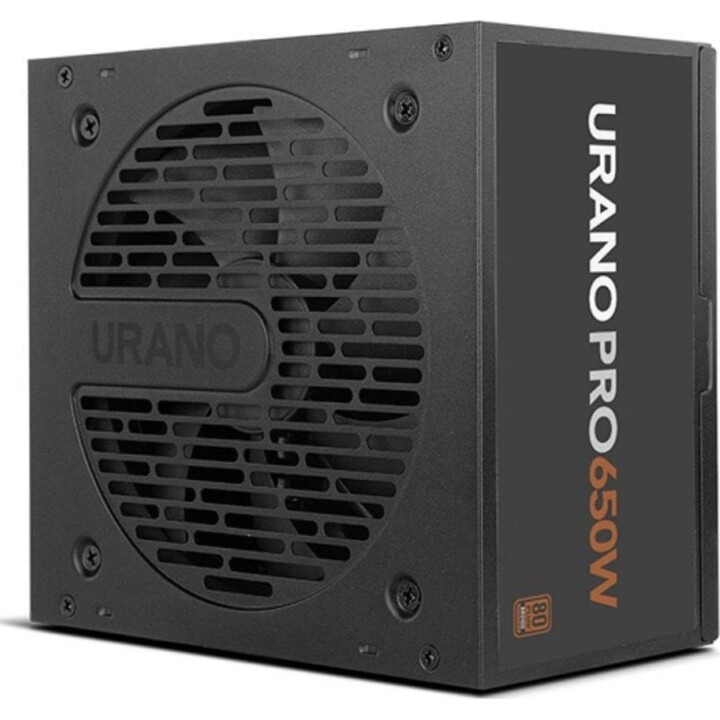 Alimentation NOX 650 W, certifiée 80 PLUS Bronze, Urano PRO, ventilateur 120 mm