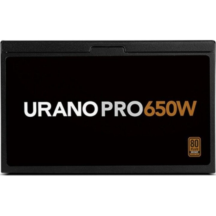 Alimentation NOX 650 W, certifiée 80 PLUS Bronze, Urano PRO, ventilateur 120 mm