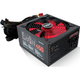 Nox NX 650W Power Supply with 140mm Fan, Compatible with SLI & Crossfire