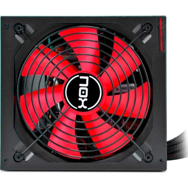 Alimentatore Nox NX da 650 W con ventola da 140 mm, compatibile con SLI e Crossfire