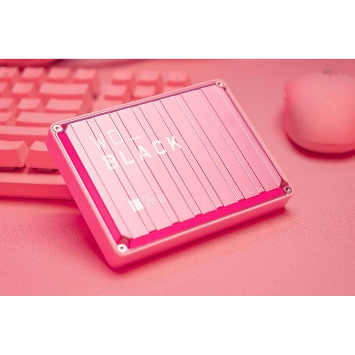 Unidade de jogo externa Wd Hd P10 4 TB Rosa 2,5 Wdbz7d0040bpk-wesn Rosa