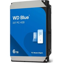 Western Digital Blue Wd60ezax Internal Hard Drive 6 Tb 5400 Rpm 256 Mb 3.5
