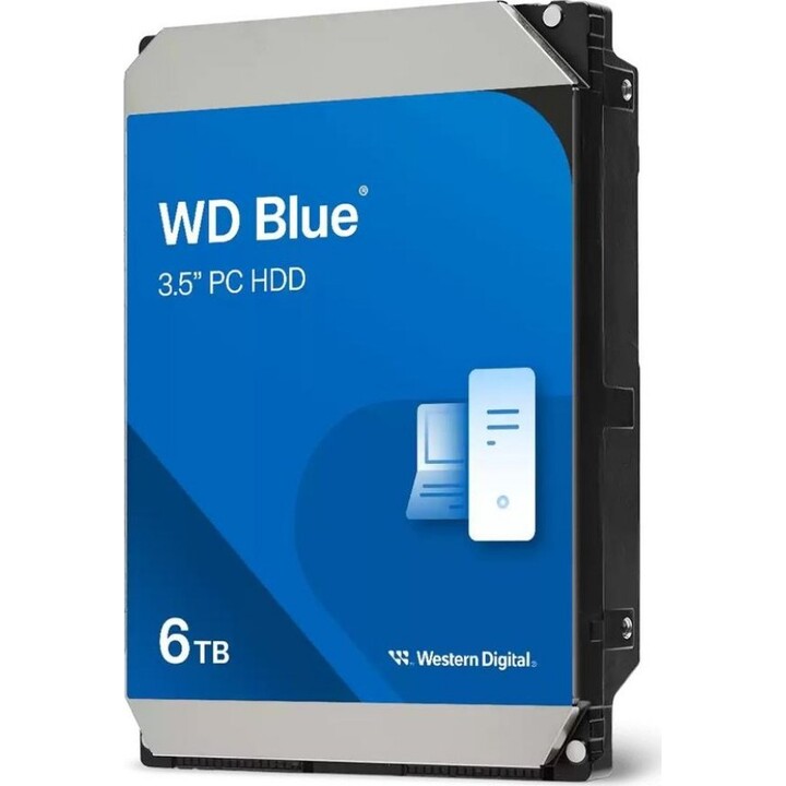 Disco rígido interno Western Digital Blue Wd60ezax 6 Tb 5400 Rpm 256 Mb 3,5
