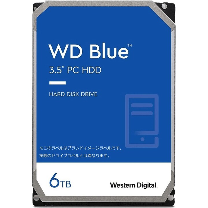 Disco rígido interno Western Digital Blue Wd60ezax 6 Tb 5400 Rpm 256 Mb 3,5