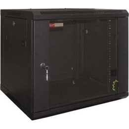Wp Wpn-rwb-12605-b Gabinete de rack 12u Montagem na parede Preto
