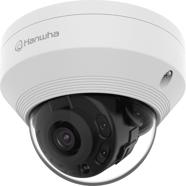Hanwha Techwin QND-6012R 2MP IR Dome IP Kamera, 2.8mm Festobjektiv, WDR 120dB, IR 20m