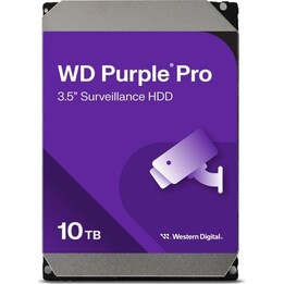 Disco Duro Western Digital WD Purple Pro Surveillance 10TB/ 3.5'/ SATA III/ 512MB