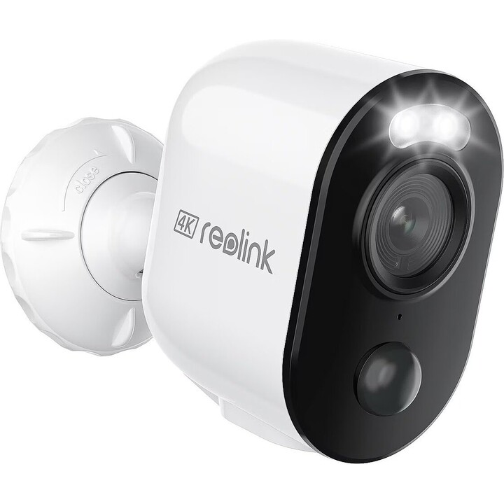 Reolink B350: Hub doméstico + 2x câmaras Argus B350 4K com bateria solar, WiFi, visão nocturna a cores