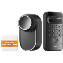 SwitchBot W560000 Lock Ultra 3 en 1 serrure intelligente Bluetooth, alliage de magnésium, portée BLE 120m