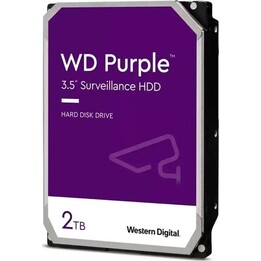 Disque dur Western Digital WD Purple Surveillance 2 To / 3,5" / SATA III / 64 Mo