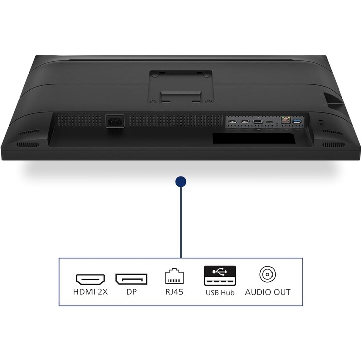 Moniteur Philips 27B1U3900 27" UHD, WLED, 60Hz, IPS, 4 ms GtG, Adaptive Sync., TUV Eye Comfort, haut-parleurs, hauteur réglable 