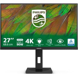 Philips 27B1U3900 Monitor 27" UHD, WLED, 60Hz, IPS, 4 ms GtG, Sincronización Adaptativa, TUV Eye Comfort, Altavoces, Altura ajus
