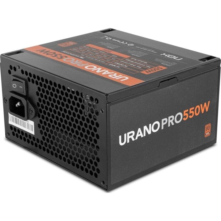 Nox Extreme Urano Pro 550W 80 Plus Bronze Power Supply with Active PFC