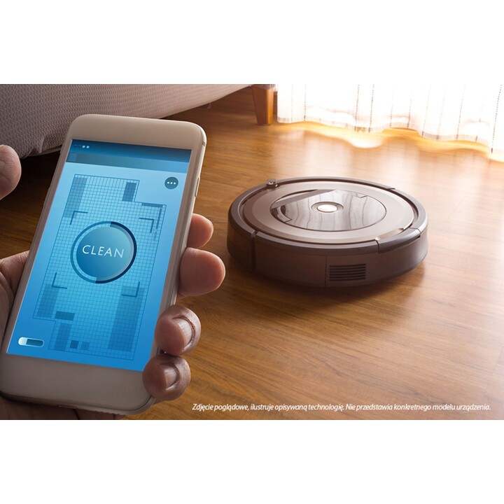 PHILIPS HomeRun Serie 2000 Robot aspirapolvere con funzione Mopping Blu scuro XU2100/15