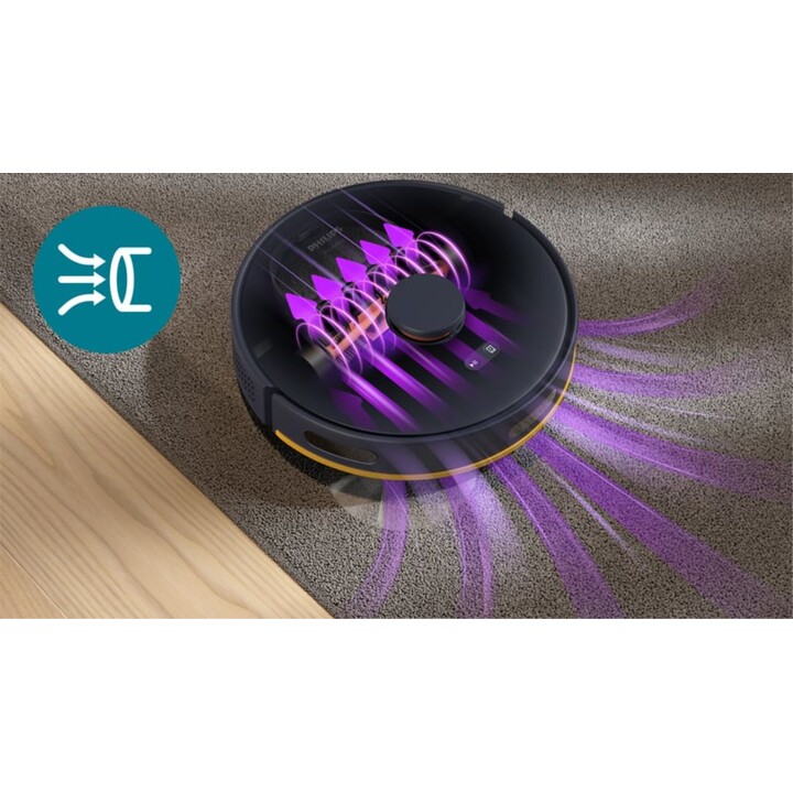 PHILIPS HomeRun Serie 2000 Robot aspirapolvere con funzione Mopping Blu scuro XU2100/15
