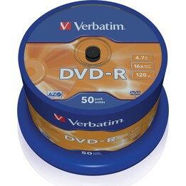 Verbatim DVD-R Disc 4,7 GB 50 Stück