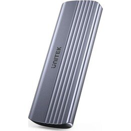 M.2 Laufwerksgehäuse - Unitek S1241B01 1x M.2 NVMe USB-C 10Gbps, Silber