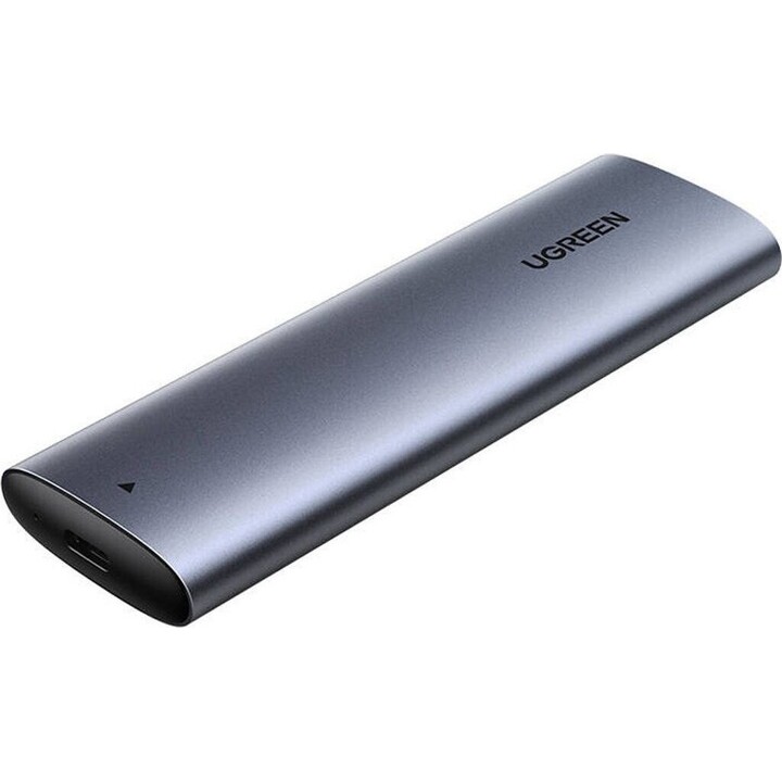 Ugreen 10902 External Hard Drive Enclosure M.2 Solid State Drive (SSD) Case Gray