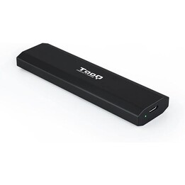 Caixa externa para SSD M.2 NVMe TooQ TQE-2223B/ USB 3.2/ Sem parafusos, preto