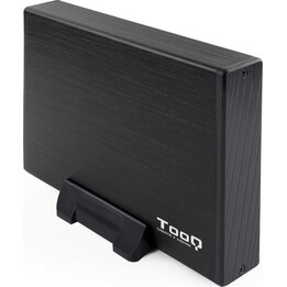 Tooq TQE-3527B Custodia nera per HDD 3,5" USB 3.0 SATA