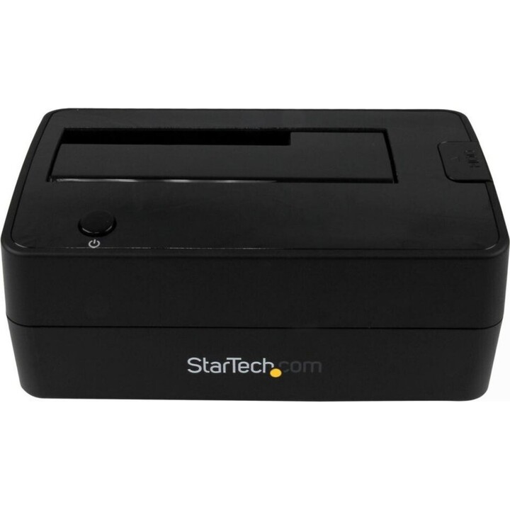 Estación de acoplamiento StarTech SDOCKU313 de una bahía USB 3.1 GEN 2, negra