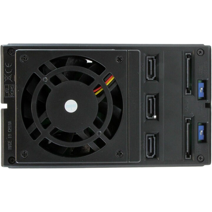 StarTech Carte-mère Hot Swap 3 baies pour disques durs 3,5in SAS II/SATA III 6 Gbps, Carte-mère en aluminium pour rack mobile sa