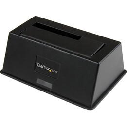 Estação de ancoragem de unidade de disco rígido de compartimento único USB 3.0 para SATA da StarTech, base de unidade de disco r