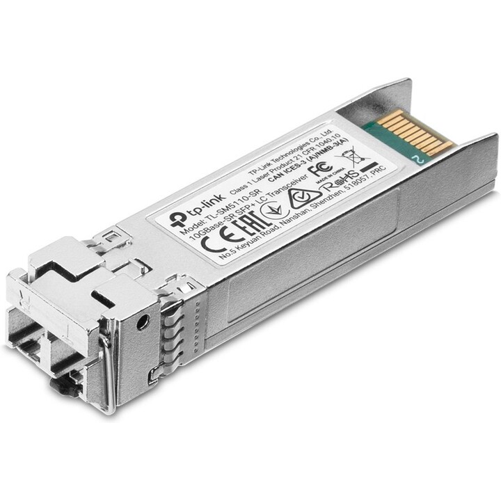 TP-Link Omada SM5110-SR, 10GBase-SR Multi-Mode SFP+ Transceiver, LC Duplex Connector ( 8 Pack )