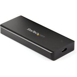 StarTech PCIe M.2 NVMe SSD Enclosure USB-C 10 Gbps - Rugged Aluminum External Enclosure M.2 PCIe M-Key IP67 Rated - 1 GB/s Read/