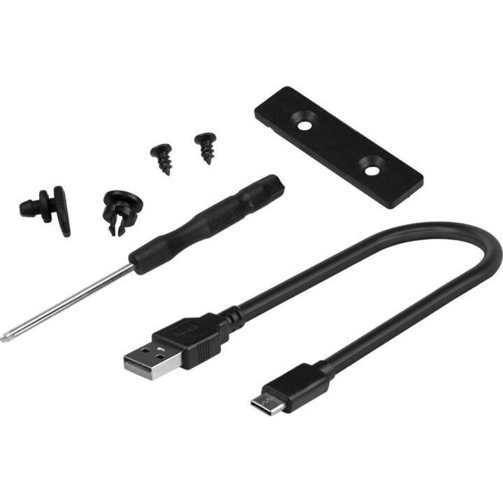 Savio AK-84 carcasa de disco duro externo para unidad de estado sólido (SSD), Negro