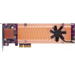Placa de interface PCIe interna e adaptador QNAP QM2-4P-384