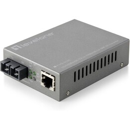 LevelOne FVS-3120 Web Smart Media Converter, 10/100Base-TX a 100Base-LX Fibra monomodo