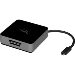 Lecteur de cartes Atlas Dual CFexpress + SD : Lecteur de cartes CFexpress Type B et SDXC UHS-II USB-C à double emplacement, noir