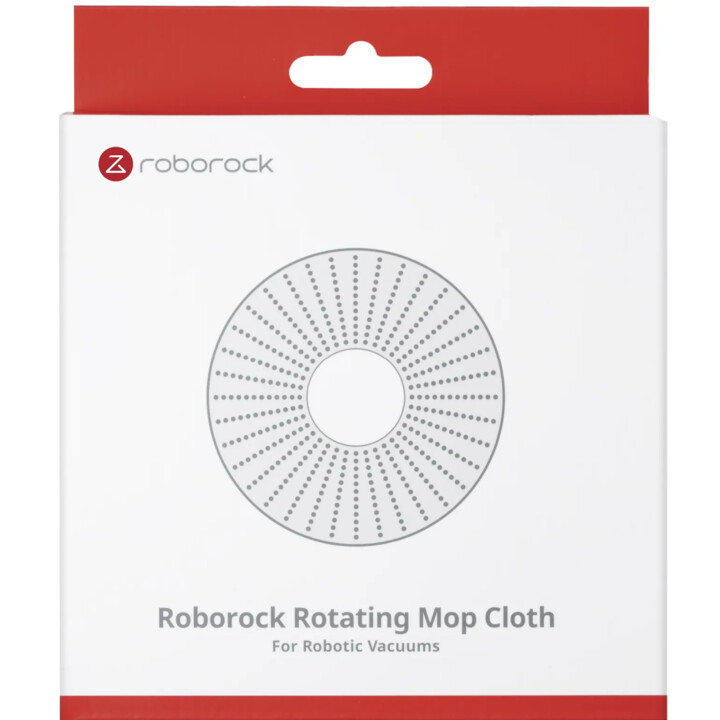 Accessoire pour aspirateur | ROBOROCK | Chiffon rotatif antibactérien | Pour Saros 10R / Saros Z70 / Saros 20R | 8.02.0453