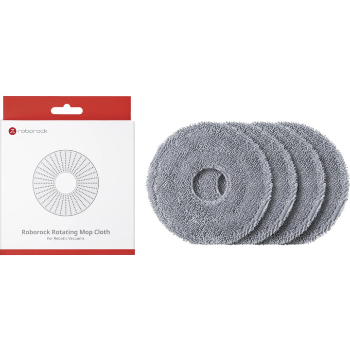 Accessoire pour aspirateur | ROBOROCK | Chiffon rotatif antibactérien | Pour Saros 10R / Saros Z70 / Saros 20R | 8.02.0453