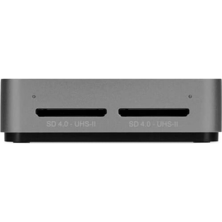 Lecteur de cartes SD double Atlas OWCTCDSDRDR SDXC UHS-II Dual Slot USB-C, noir