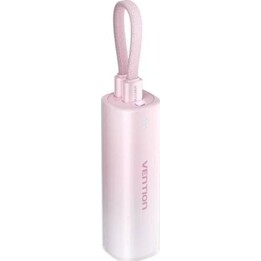 Vention FHWR0 Powerbank 5000mAh 20W Wireless External Battery Pink