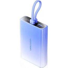 Vention batería externa Powerbank 10000 mAh USB-C Lightning USB-A 22,5W Azul