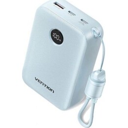 Vention batería Powerbank FKBL0-C 20000mAh 22.5W Azul USB-C USB-A diseño seguro