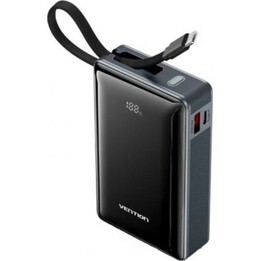 Batteria esterna Powerbank Vention 20000mAh 65W PD PPS USB-C/USB-A Grigio