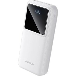 Bateria Externa Vention FHLW0 PowerBank 20000 mAh Branca