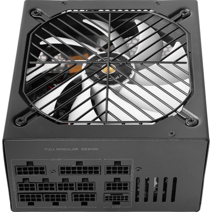 ATX 3.1 900-W-Netzteil mit AI2-rpm FDB 140-mm-Lüfter, Schwarz