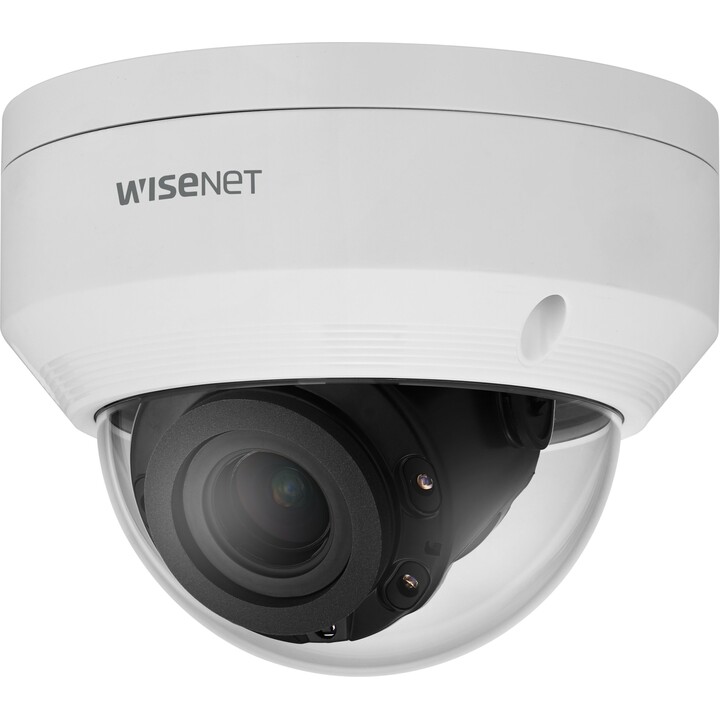 Hanwha Techwin ANV-L7082R, 4MP IR Outdoor Vandal-Resistant Dome IP Camera, Motorized 3.3-10.3mm Varifocal Lens