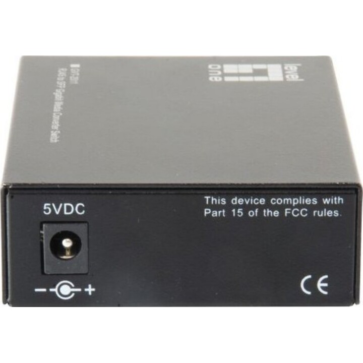Switch convertitore multimediale LevelOne GVT-2011 da RJ45 a doppio SFP Gigabit
