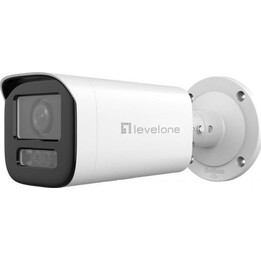 LevelOne FCS-5222 Câmara IP de cúpula IR com zoom GEMINI de 2 MP, lente de zoom ótico, visão nocturna de 60 m